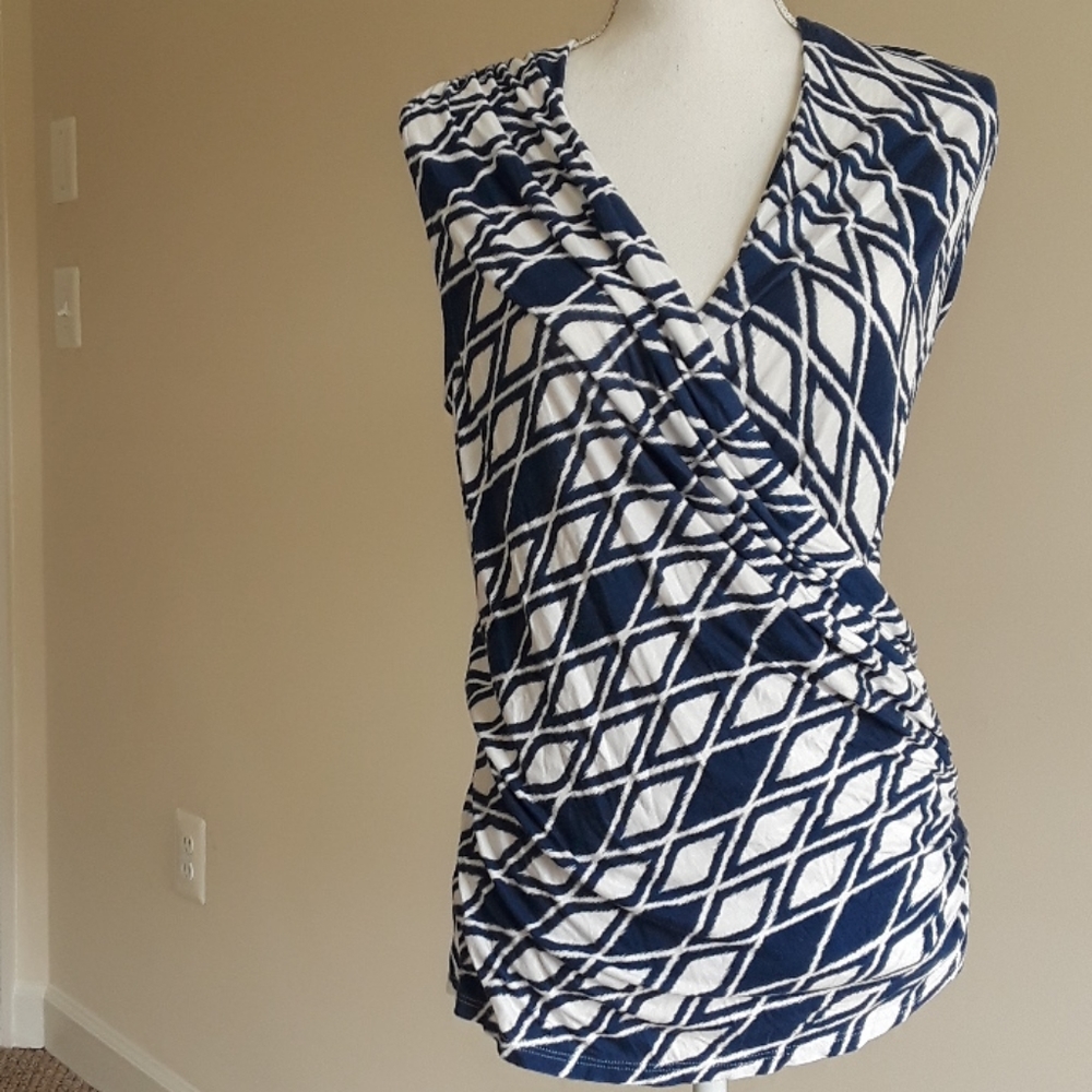 Montgomery Cross Front Knit Top